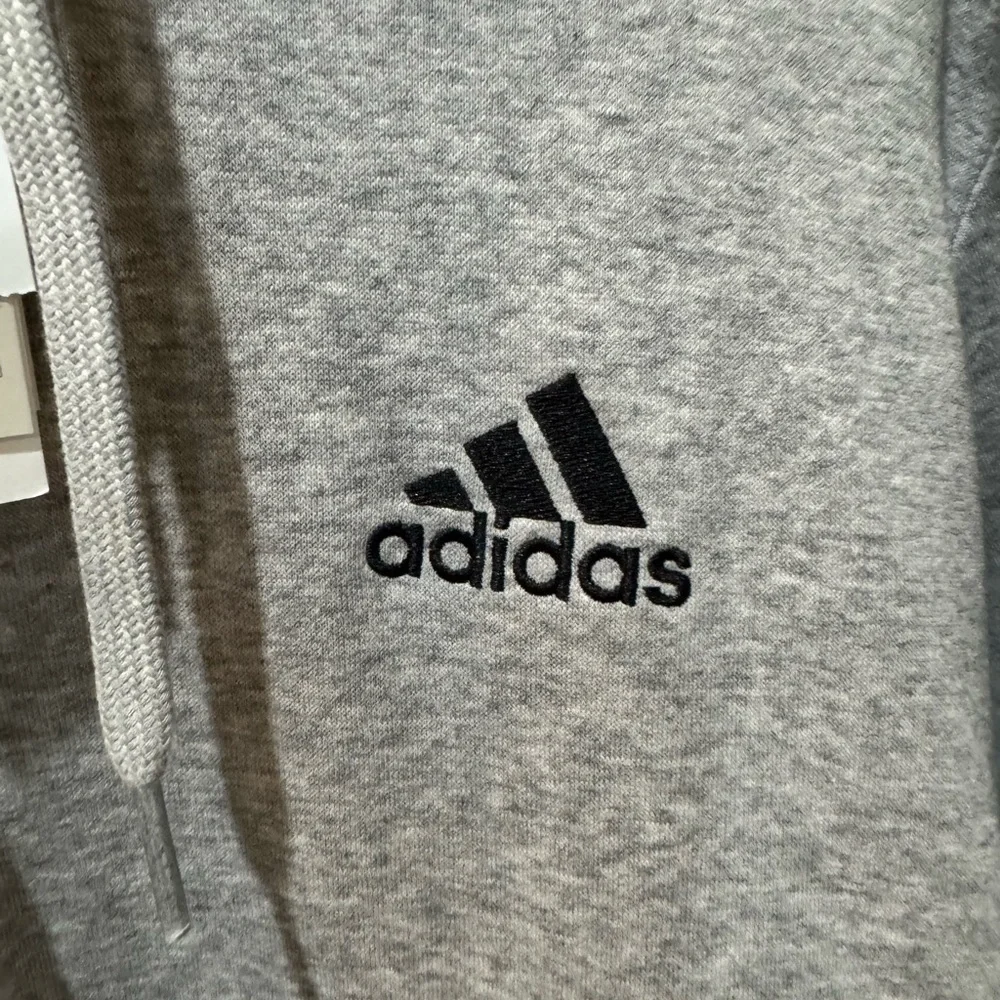 Adidas Heather Gray Pullover Hoodie